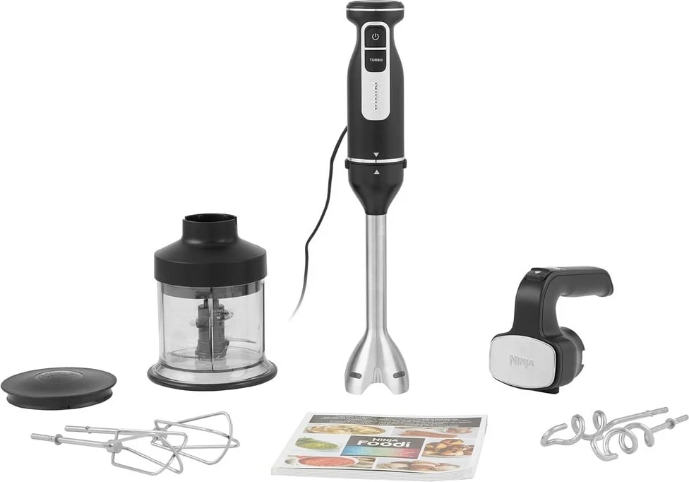 Blender zhytës Ninja CI100EU, 0.7 L, 850 W, i zi, çelik inox