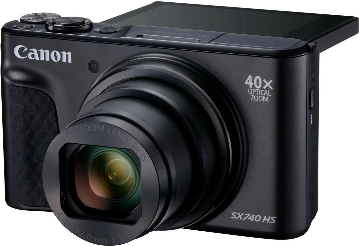 Aparat Canon PowerShot SX740 HS, 20.3MP, 40x zoom optik, 4K, Wi-Fi, i zi