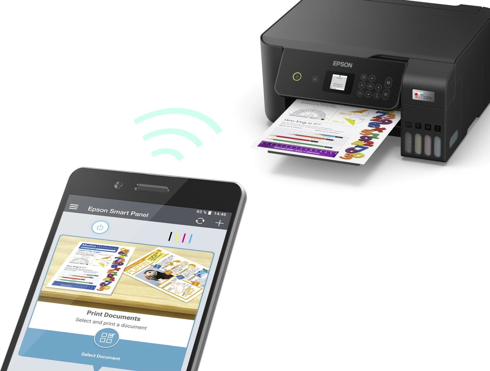 Printer Epson EcoTank ET-2825, Inkjet, 5760 x 1440 DPI, A4, Ngjyrë e zezë Printer Epson EcoTank ET-2825, Inkjet, 5760 x 1440 DPI, A4, Ngjyrë e zezë