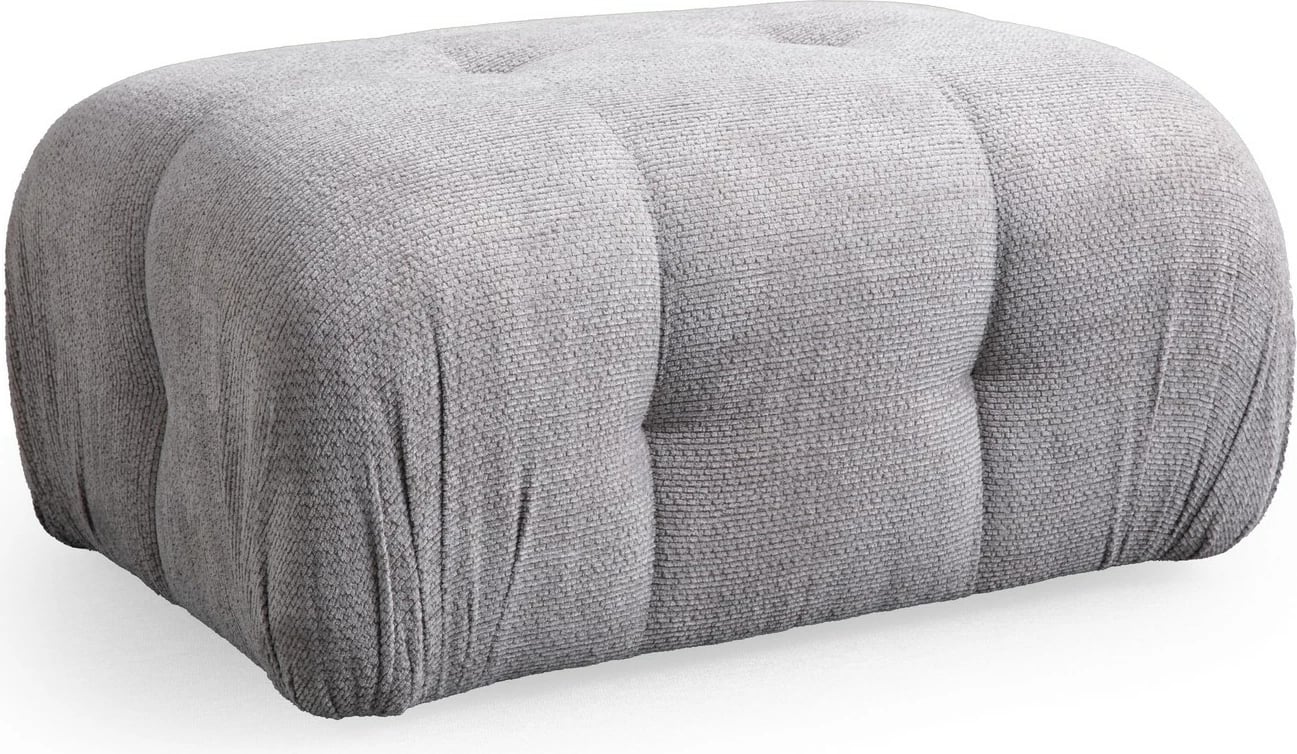 Puf Atelier del Sofa, ngjyrë gri e çelët, Petite