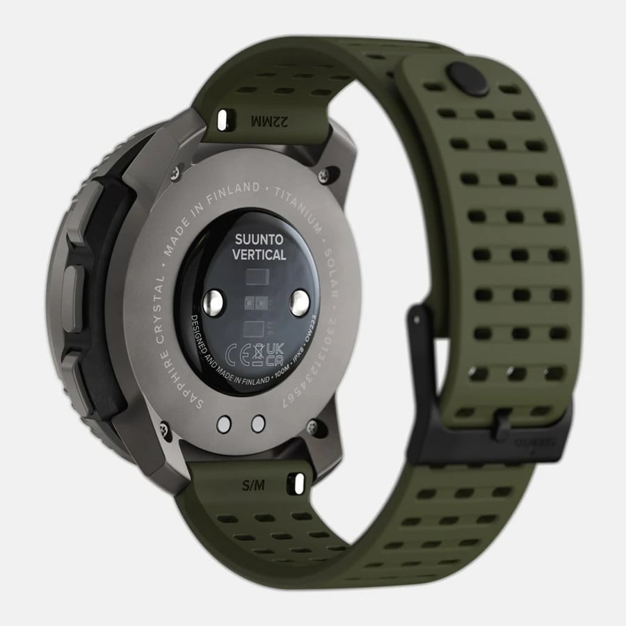 Smartwatch Suunto Vertical, 49 mm, GPS, Ekran me prekje, Gjelbër