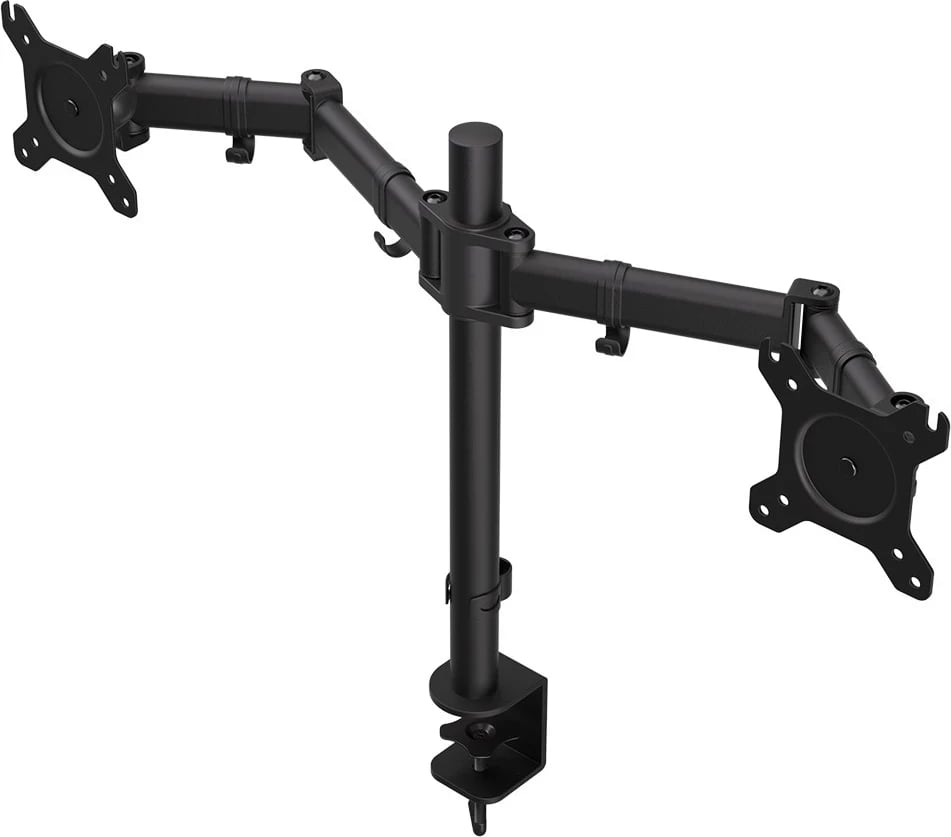 Mbajtëse dyfishe për tavolinë ENDORFY Atlas, 68.6 cm (27'), e zezë