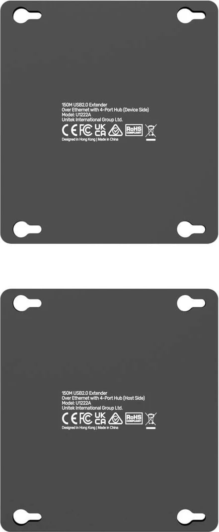 USB-C extender Unitek, 4x USB-A, Ethernet, 150m, 480Mbps