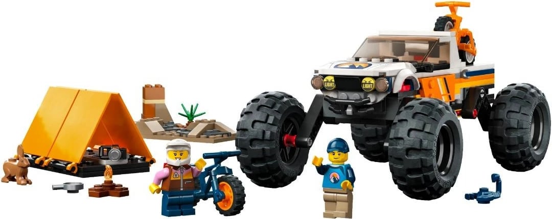 Set LEGO CITY 60387 4X4 OFF-ROADER ADVENTURES