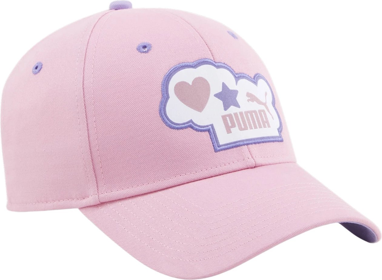 Kapelë me strehë Puma për fëmijë, rozë