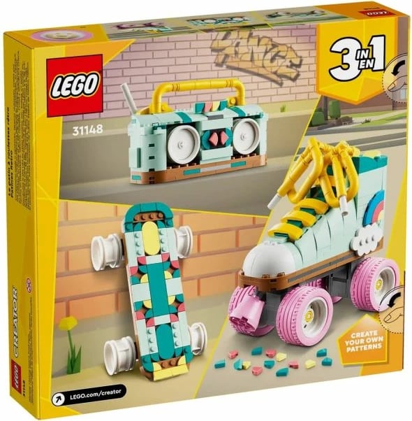 Lego lodër Retro Roller Skate