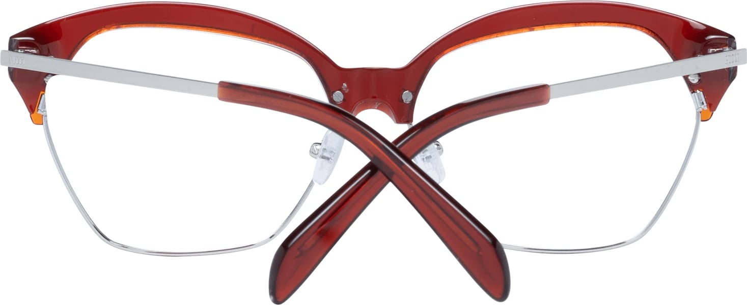 Kornizë optike për femra Emilio Pucci, e kuqe