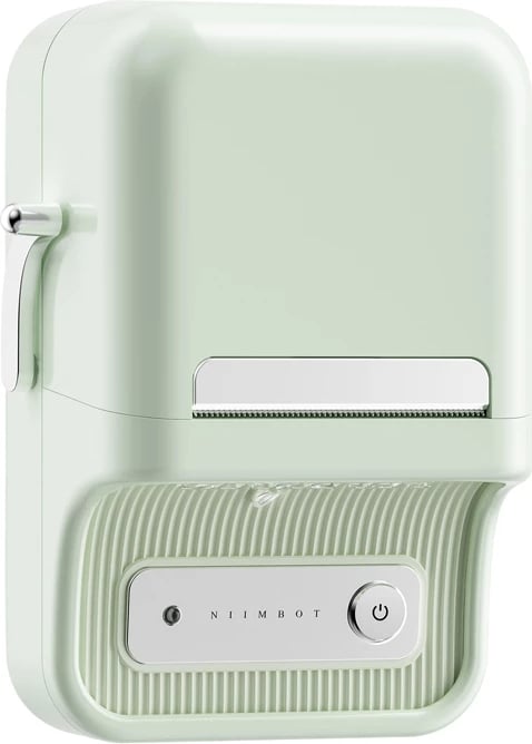 Printer etiketash portativ, NIIMBOT B21S, 203 dpi, rrotull 20-48 mm, Bluetooth, bateri 1200 mAh, USB-C, mint