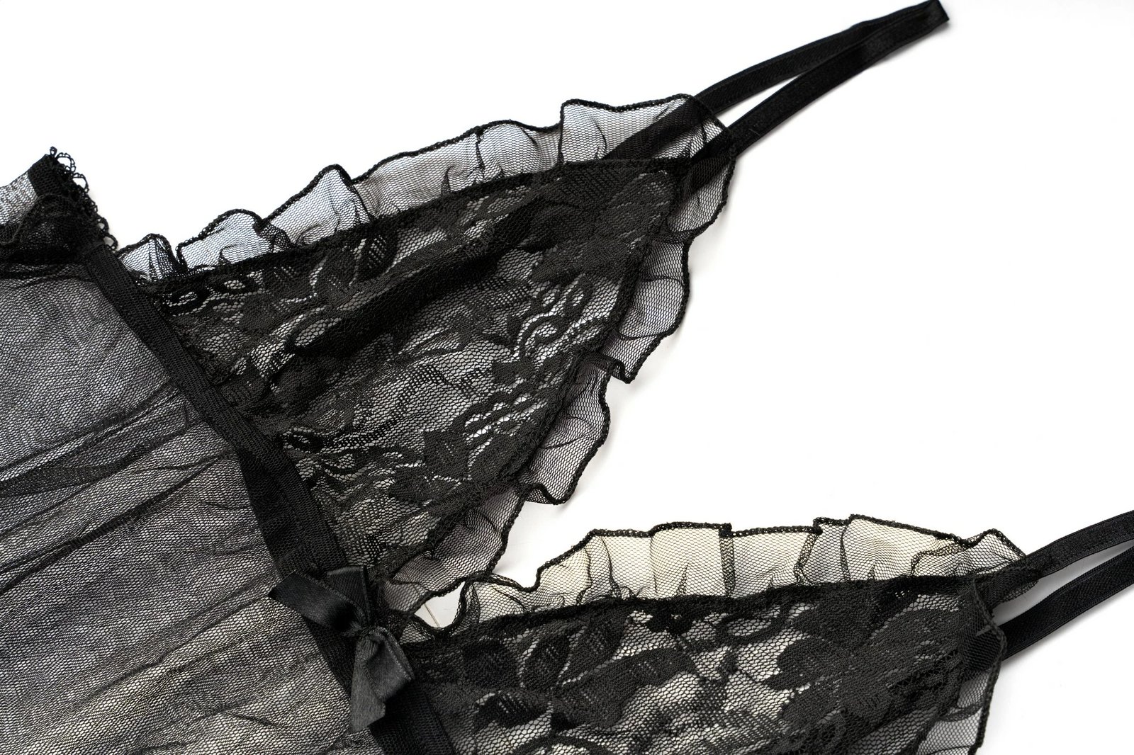 Babydoll i zi Jumeon, 012-000125, L/XL (2 copë)