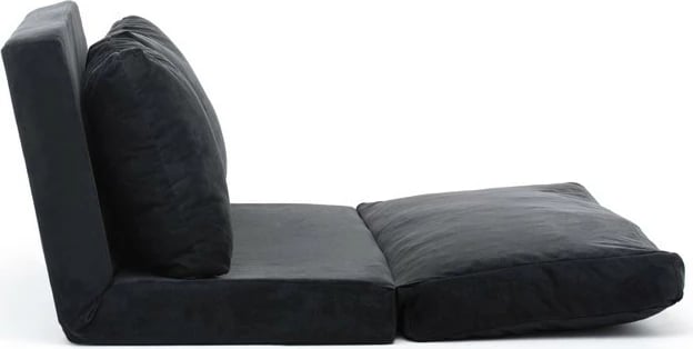 Divan-krevat 2 vendesh Atelier del Sofa, Taida, ngjyrë e zezë