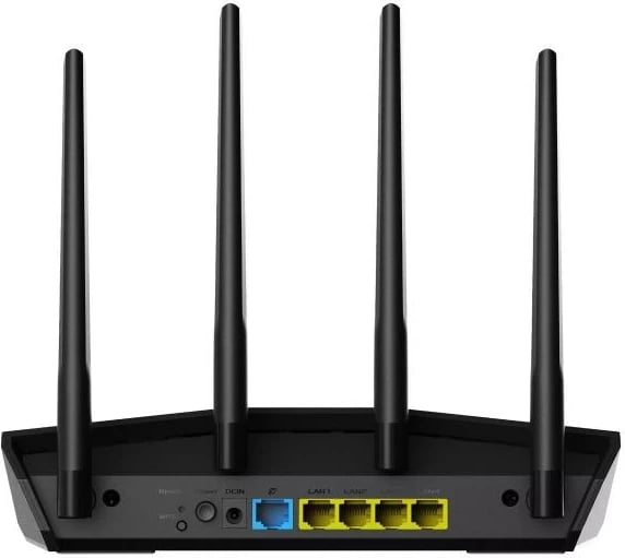 router Wi‑Fi Asus RT-AX57 Go (90IG08N0-MU9C00), AX, 1 Gbps, Tri-Mode, VPN WireGuard/OpenVPN, i zi