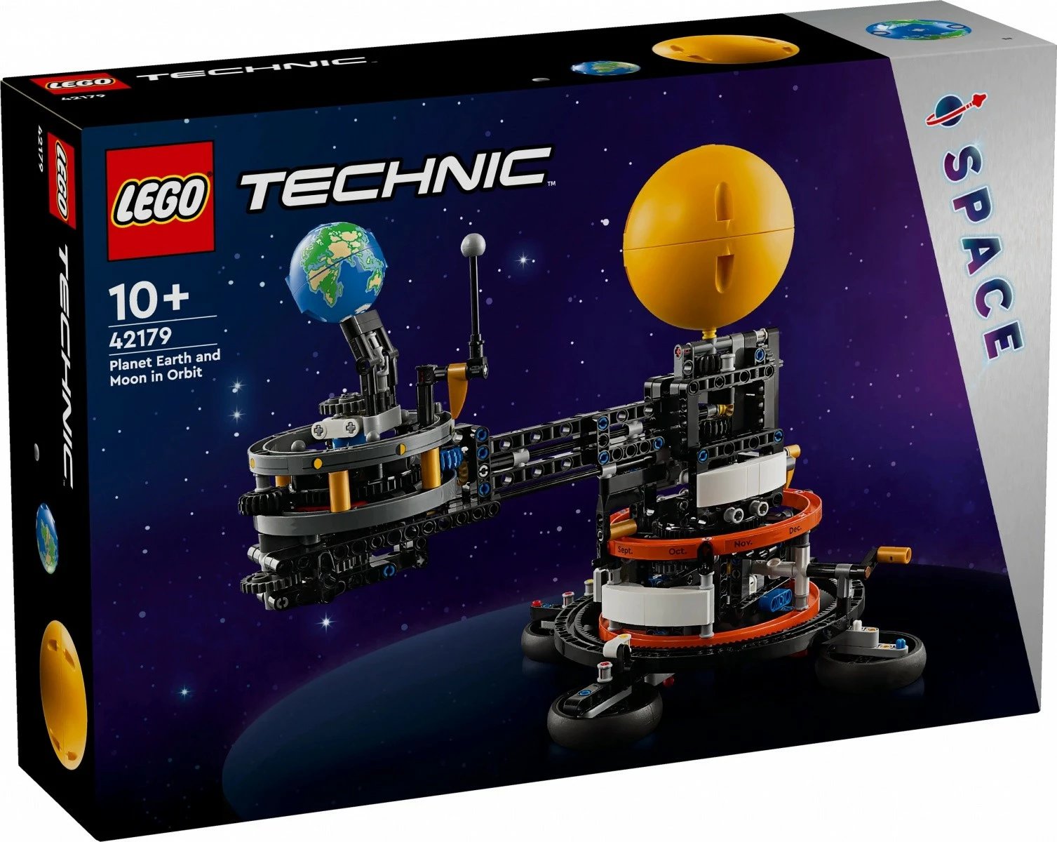 Set ndërtimi LEGO Technic 42179 Earth and Moon on Orbit, plastik, 526 pjesë