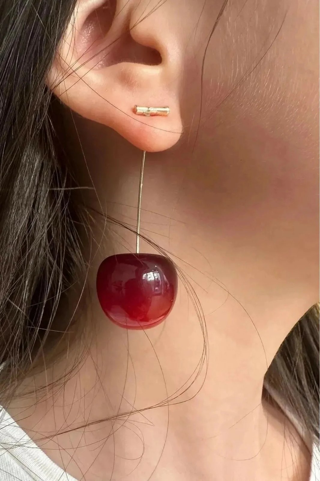 Vathë të kuq Jumeon, dizajn qershie, Krz - Kupkrm