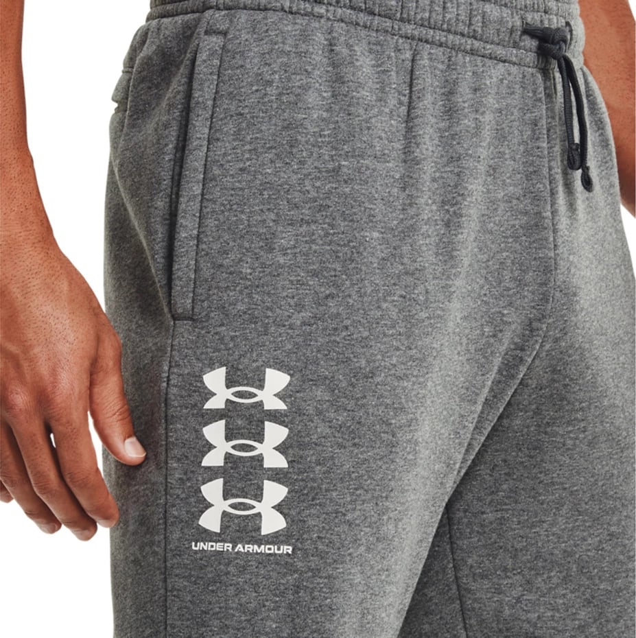 Pantallona sportive Under Armour për meshkuj, të hirtë
