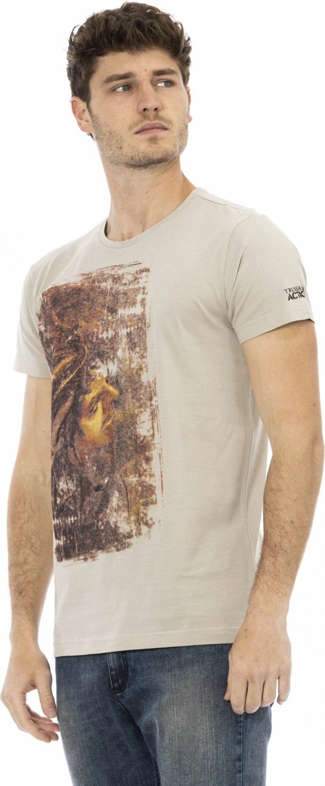 Maicë për meshkuj Trussardi Action, bezhë