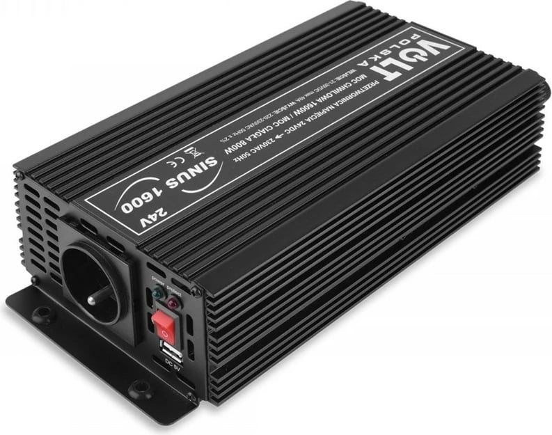 Konvertues tensioni Volt Poland 800/1600W, 24V në 230V, sine wave