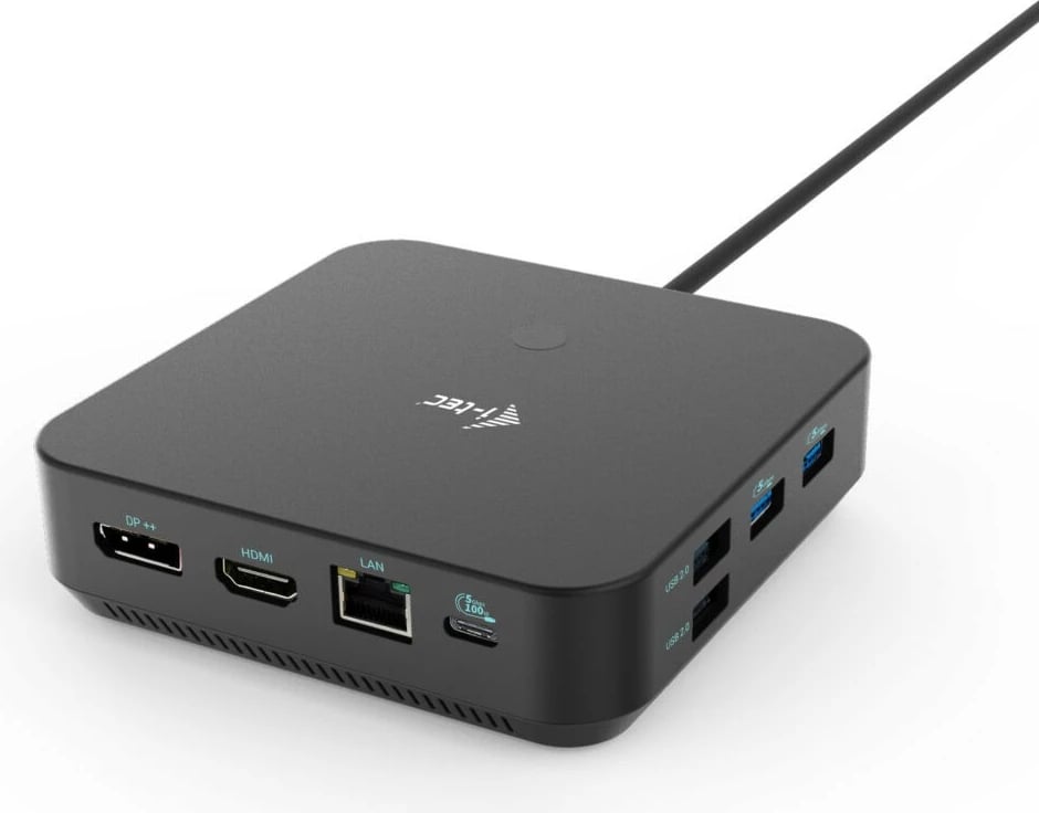 Docking station I-Tec USB-C HDMI Dual DP, 100W, 3x 4K, 10Gbps, i zi