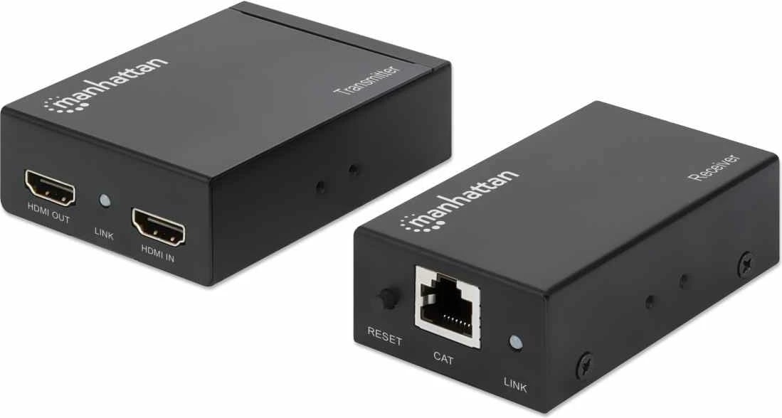 Extender Kit 1080p HDMI-Ethernet, Manhattan 207461