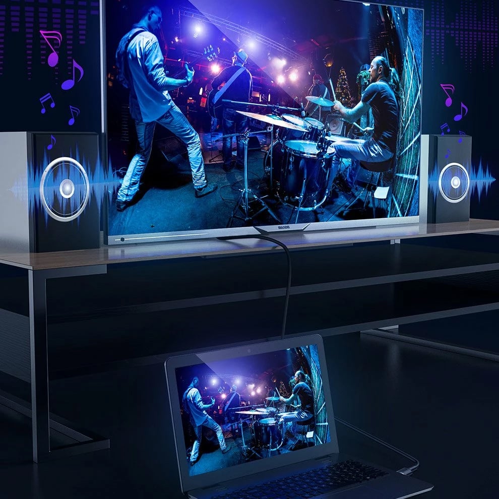 Kabllo HDMI Baseus Cafule CADKLF-F01, 2m, 4K 60Hz, e zezë