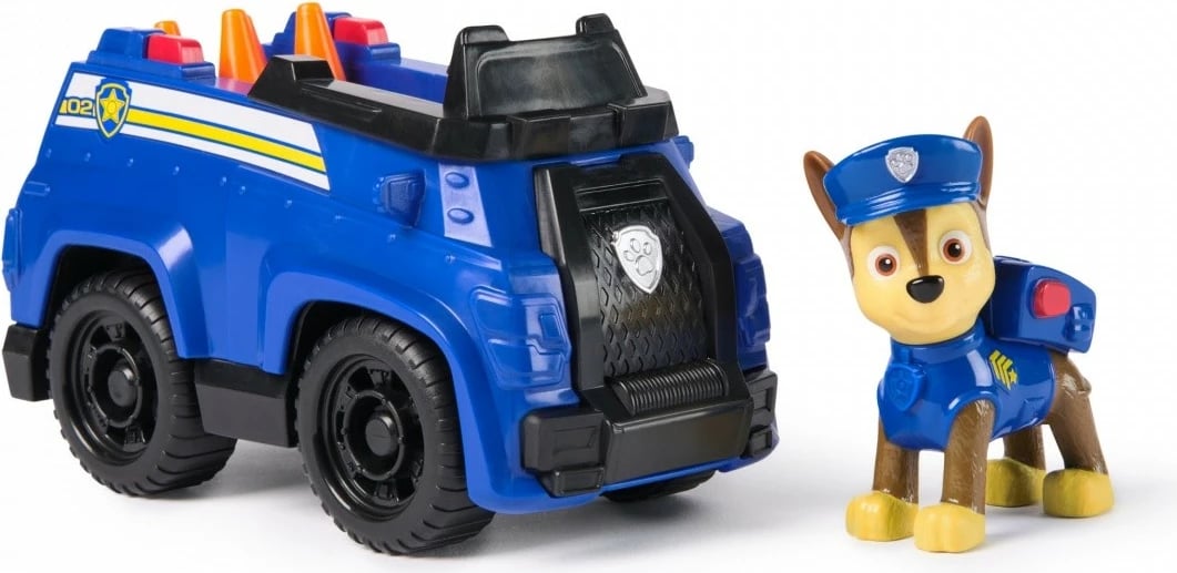 Lodër veturë Paw Patrol Spin Master Chase, plastikë, kaltër