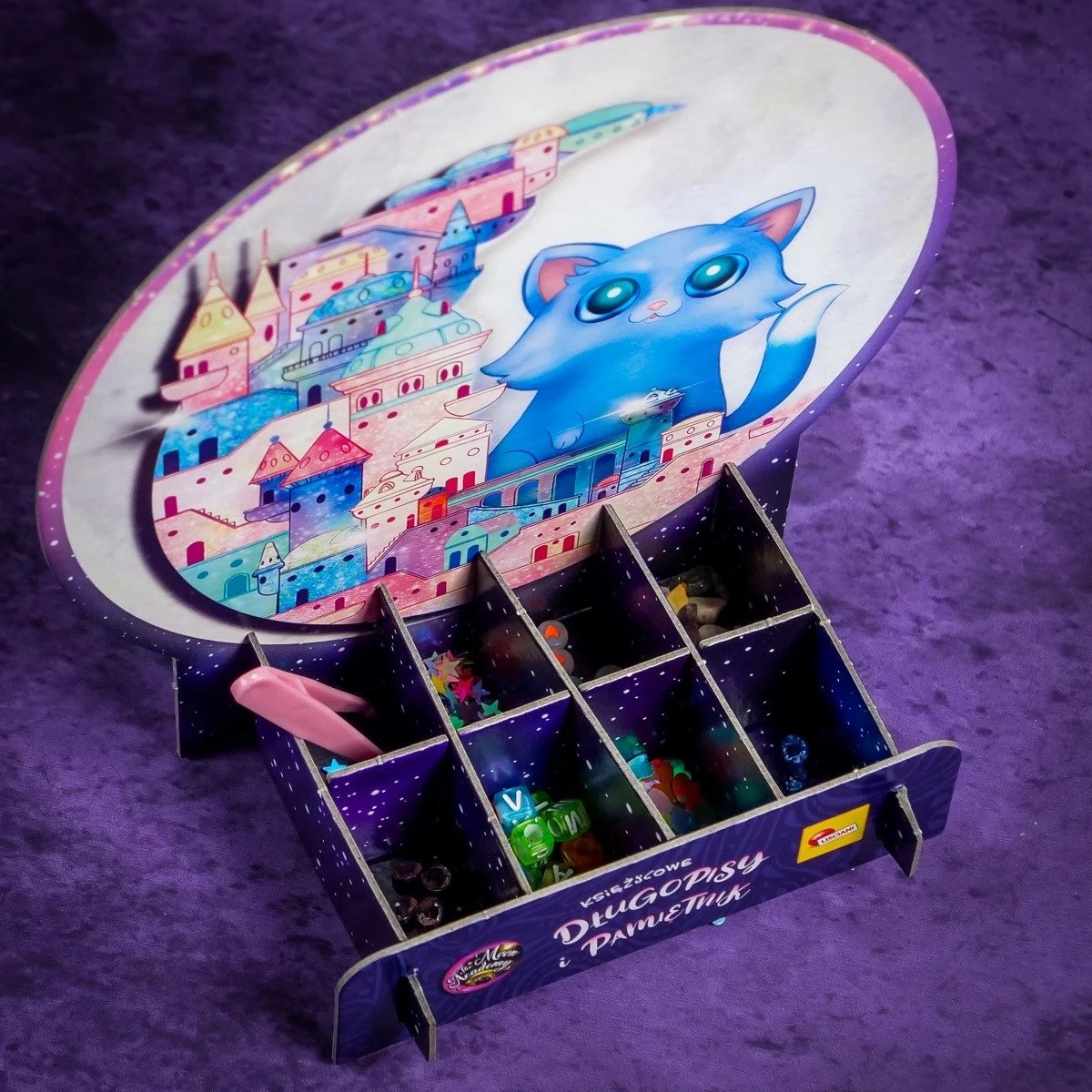 Set kreativ art & craft, Lisciani The Moon Academy, 304-PL107551, ditar + krijim stilolapsash për fëmijë 7+, set