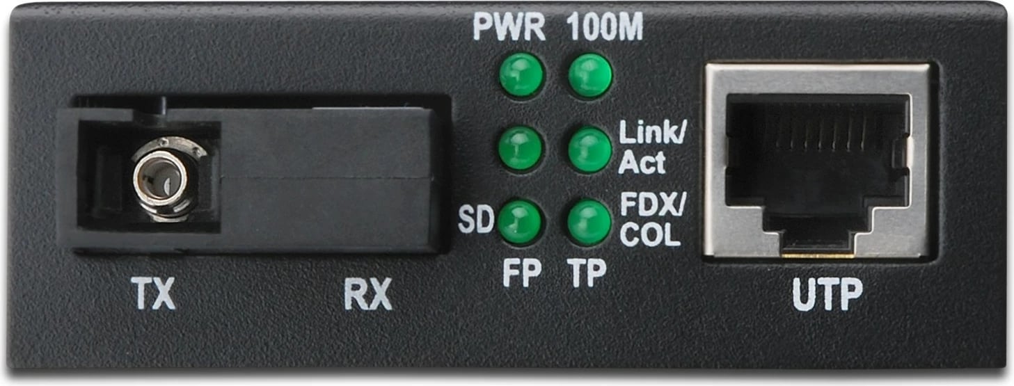 Konvertues rrjeti Digitus, Gigabit, RJ45/SC, 1000 Mbit/s, njëdrejtim, 20km