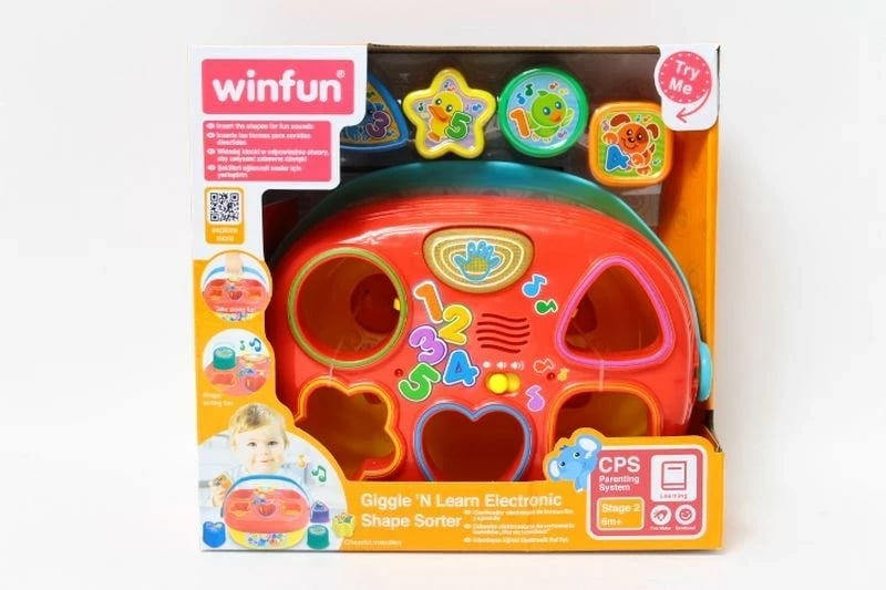 Lodër sorter formash Smily 536744 shumëngjyrëshe për fëmijë