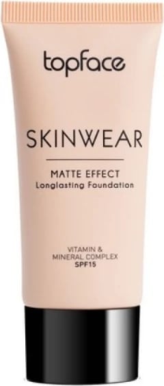 Fondatinë Topface Skinwear Matte 002, 30 ml