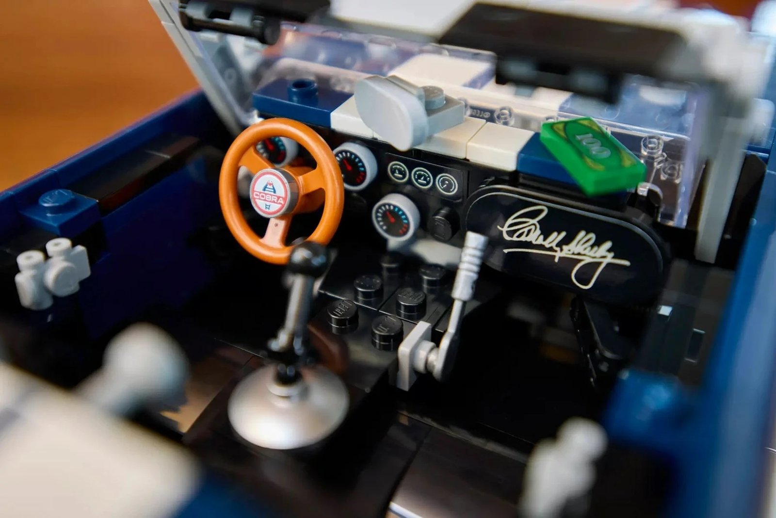 Set LEGO ICONS Shelby Cobra 427 S/C, 10357, për të rritur, Blu