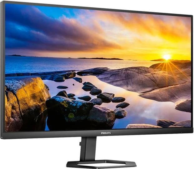 Monitor, Philips 27E1N5500LA 27" QHD, ekran i sheshtë TFT/LCD, kornizë e hollë, menaxhim kabllosh, i zi