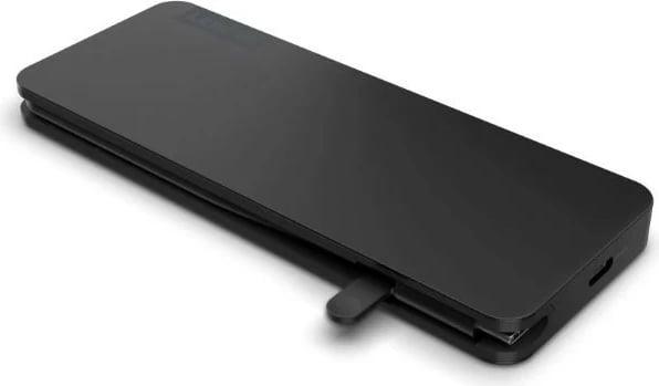 Kasë Lenovo USB-C Slim Travel Docking Station 4X11N40212, e zezë