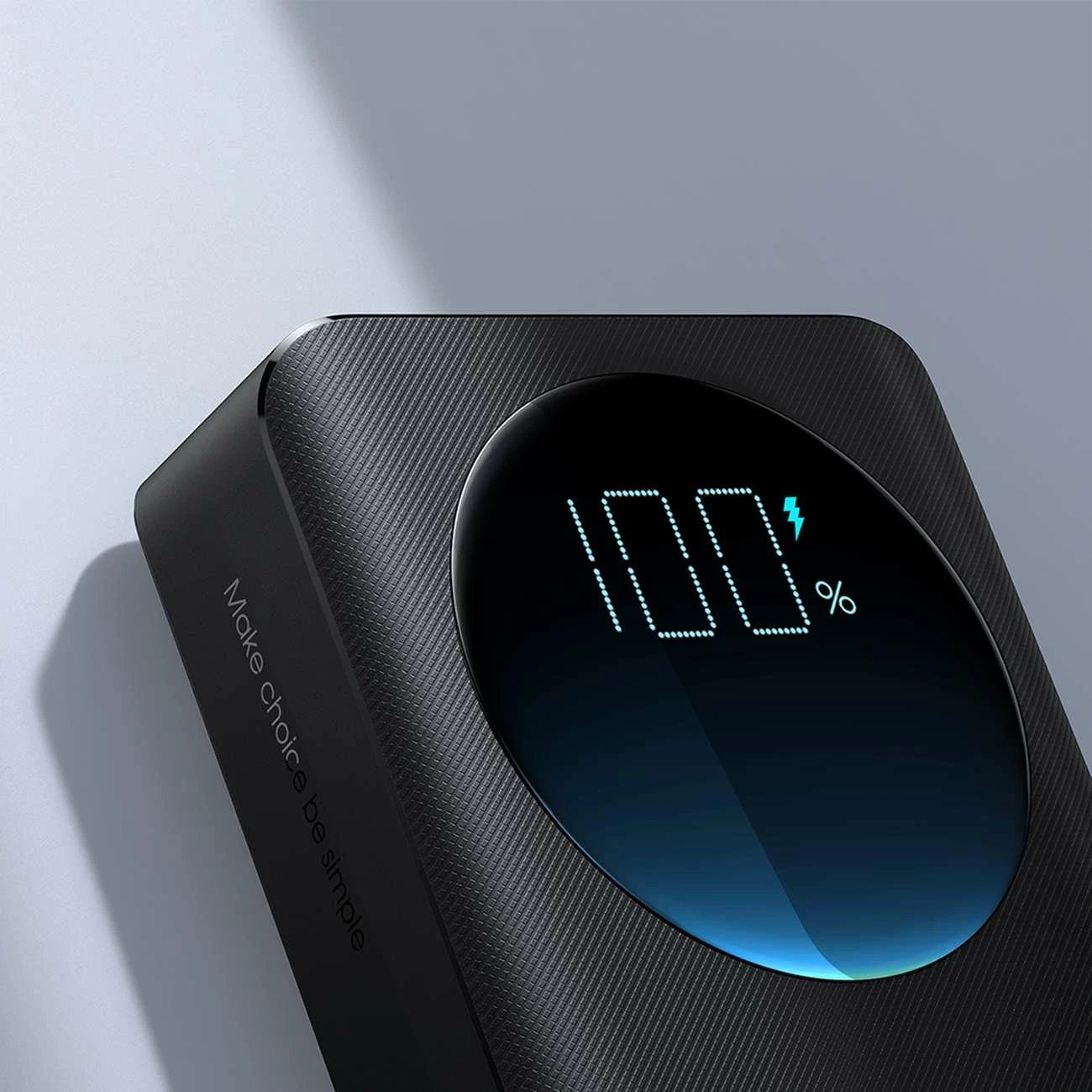 Powerbank Joyroom JR-PBF03, 30000mAh, 30W, me kabllo USB-A në USB-C, e zezë
