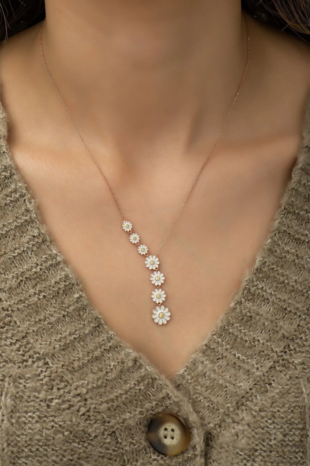 Vathë argjendi, ngjyrë rozë, i hollë, Jumeon, TRDYL677