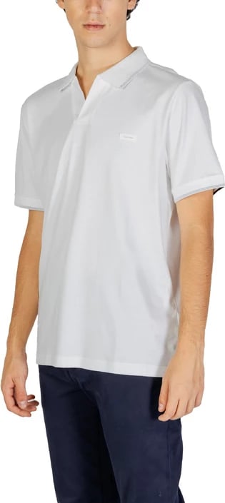 Maicë polo Calvin Klein Jeans për meshkuj, e bardhë