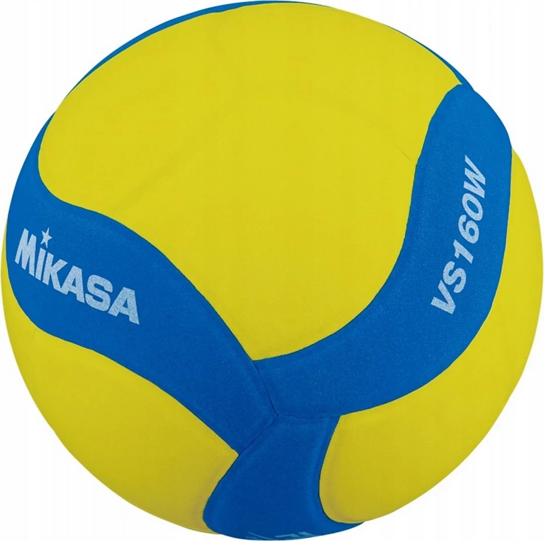Top volejbolli Mikasa VS160W, madhësia 4, verdhë dhe blu