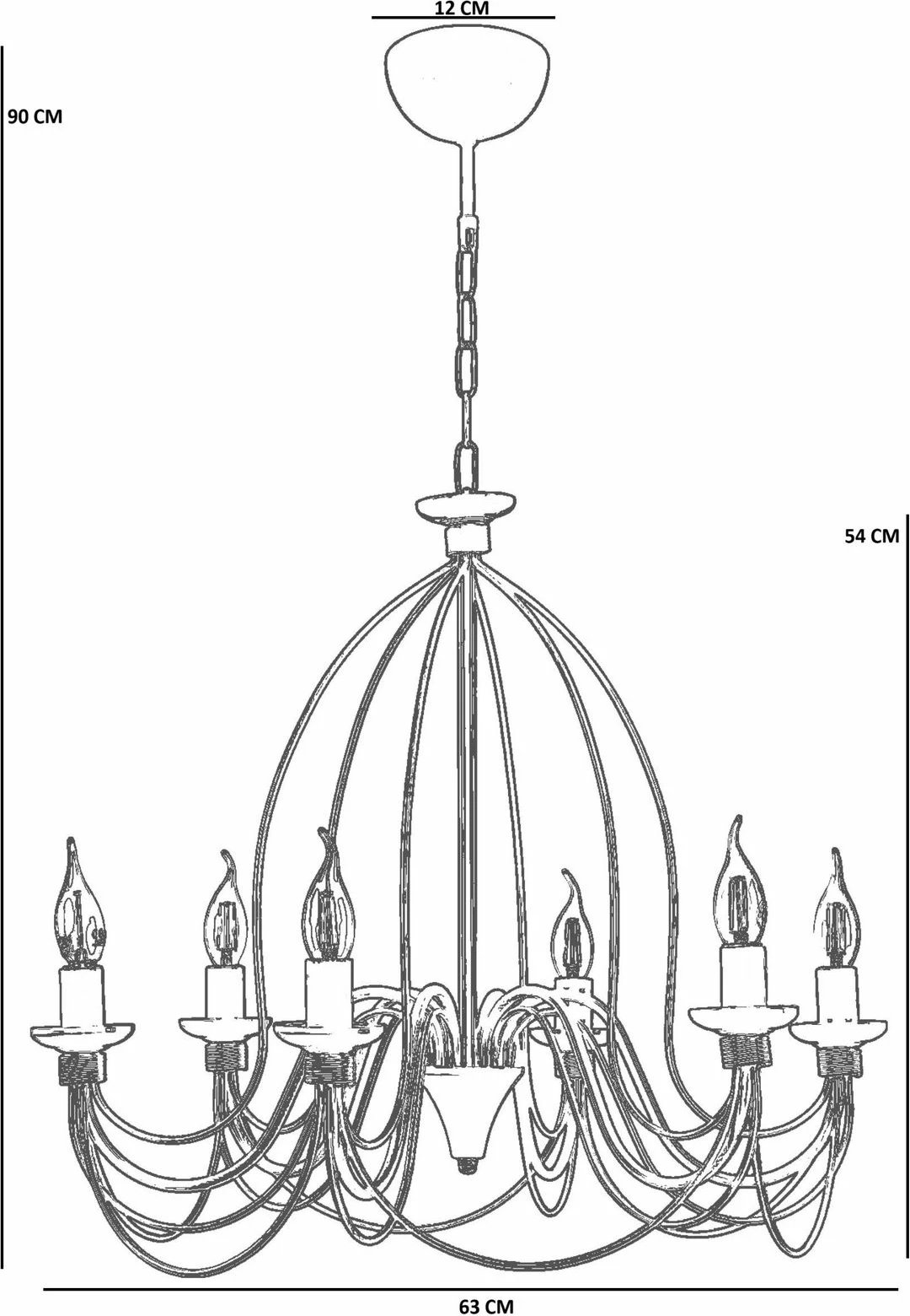 Llambadar Opviq, 8991-6, ngjyrë gri