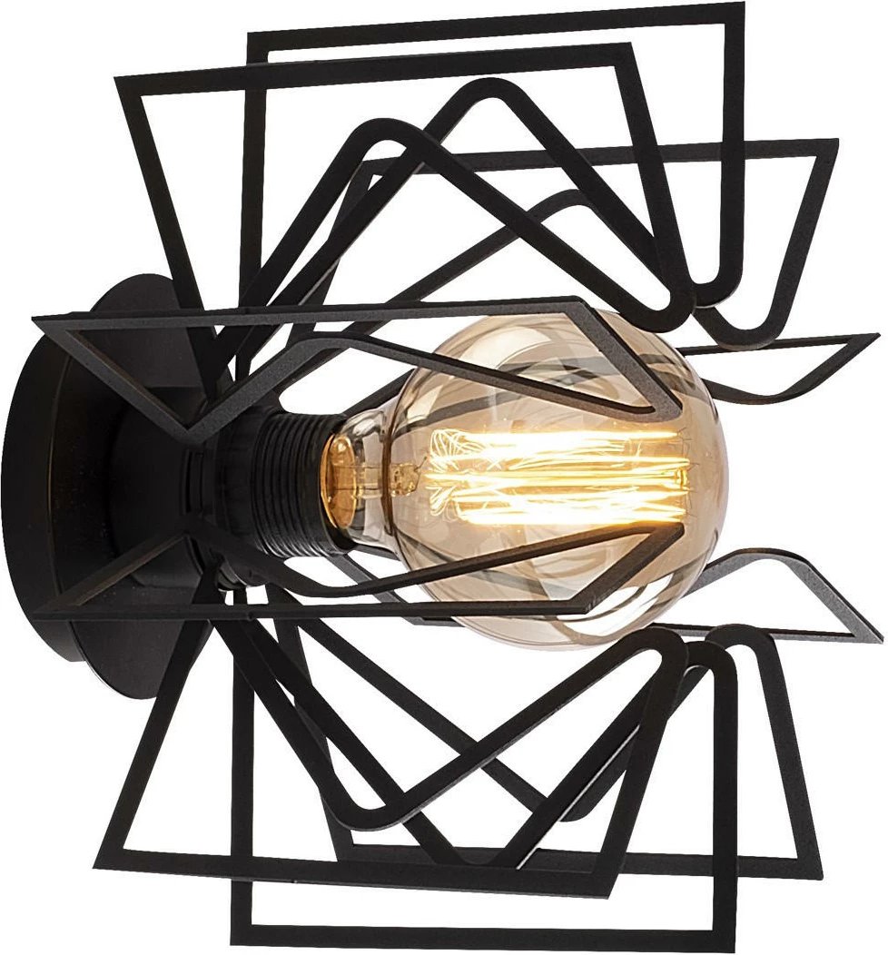 Llambë muri Opviq, Nemrut - N-953, metal i zi Llambë muri Opviq, Nemrut - N-953, metal i zi