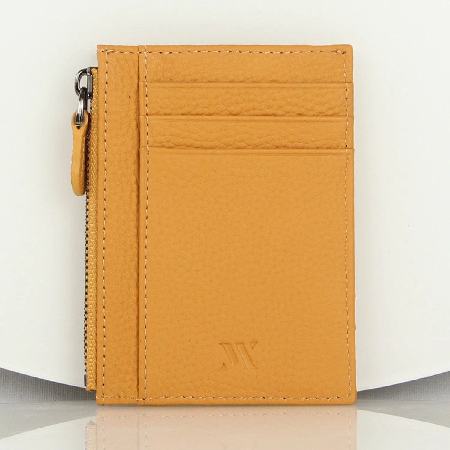 Portofol lëkure, ngjyrë e verdhë, Zoozie Bags, 1043