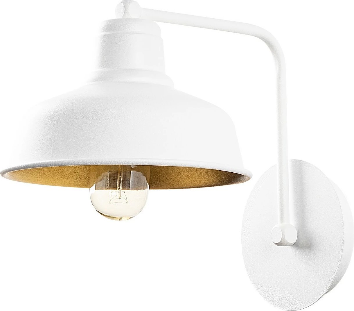 Llambë muri Opviq, Berceste, e bardhë, 181WHITE-A Llambë muri Opviq, Berceste, e bardhë, 181WHITE-A