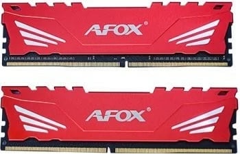 RAM Memorje AFOX AFLD432PS1CAD DDR4 32GB 3200MHz CL16 XMP 2.0 e kuqe kit 2x16GB