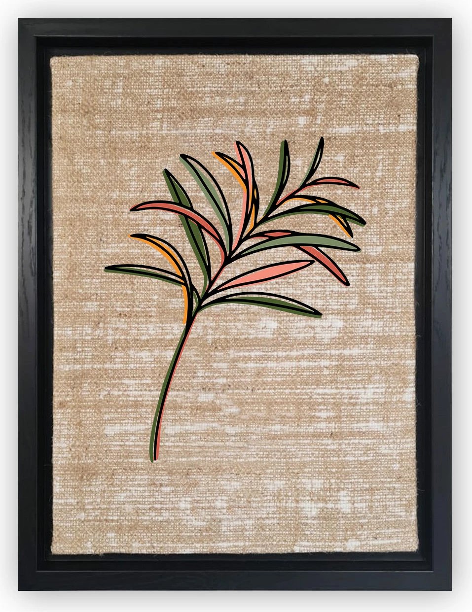 Pikturë dekorative në kanavacë, shumëngjyrëshe, Wallity, LSJ119377806772 - 3646, 36x46cm