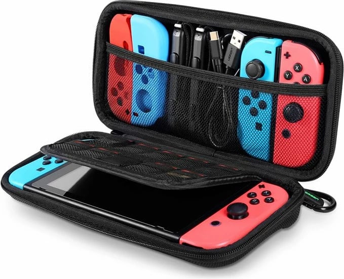 Mbështjellës Ugreen LP174 50974 për Nintendo Switch, 26x12x4 cm, zi