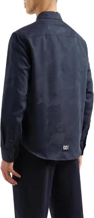 Këmishë për meshkuj Armani Exchange, blu