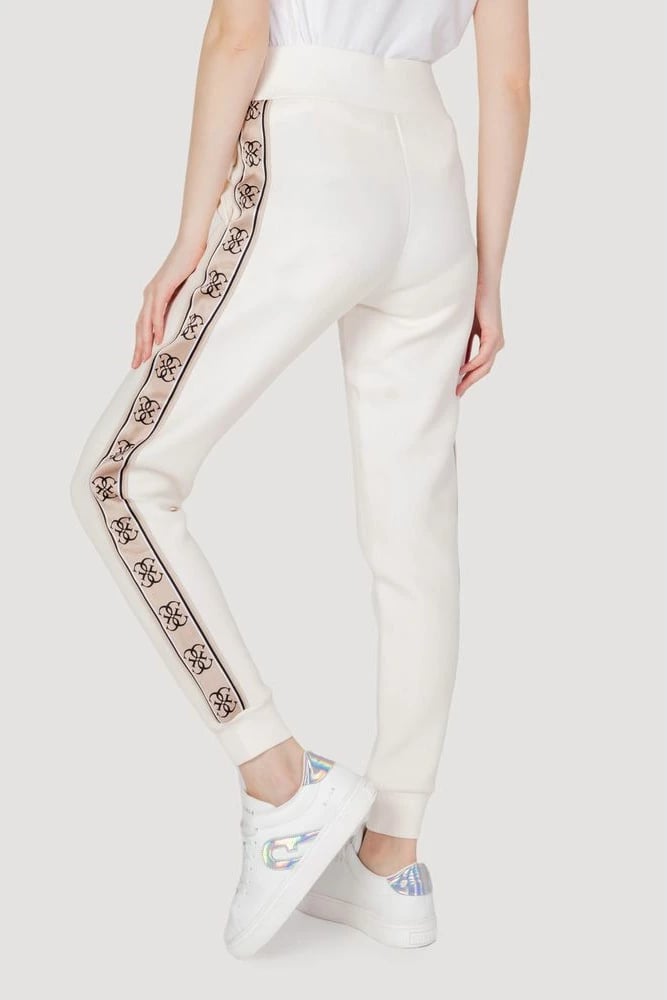 Pantallona sportive Guess Active për femra, krem