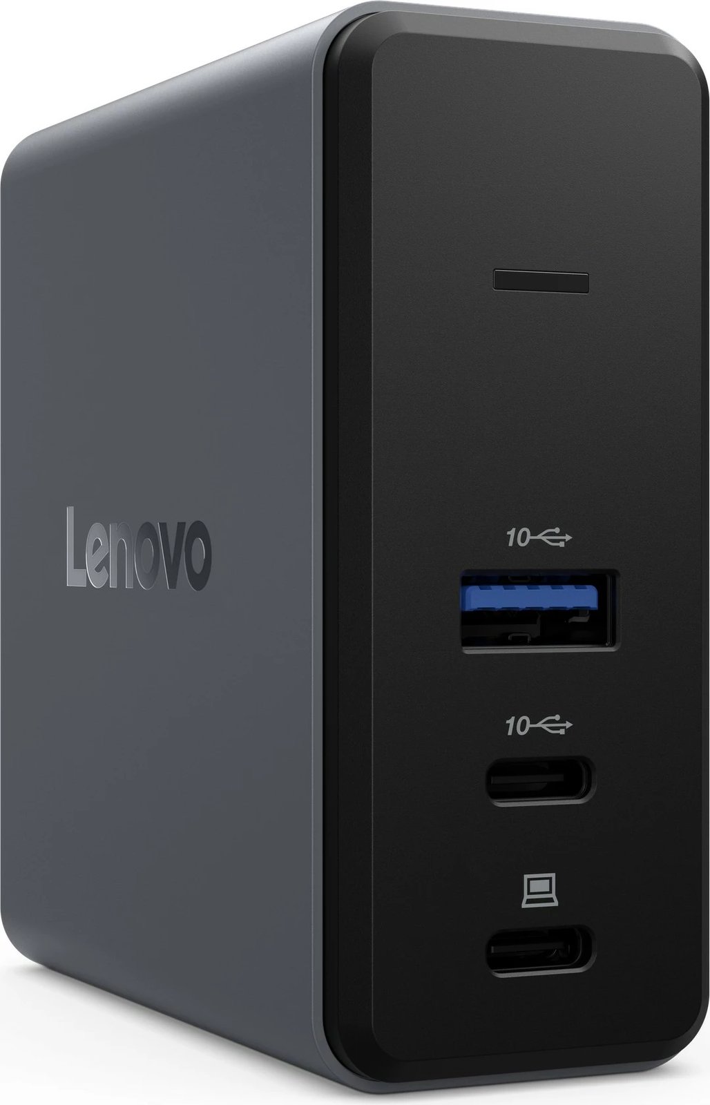 Docking station Lenovo GAN Powered X9, USB Type-C, HDMI 2.1, 60W, gri