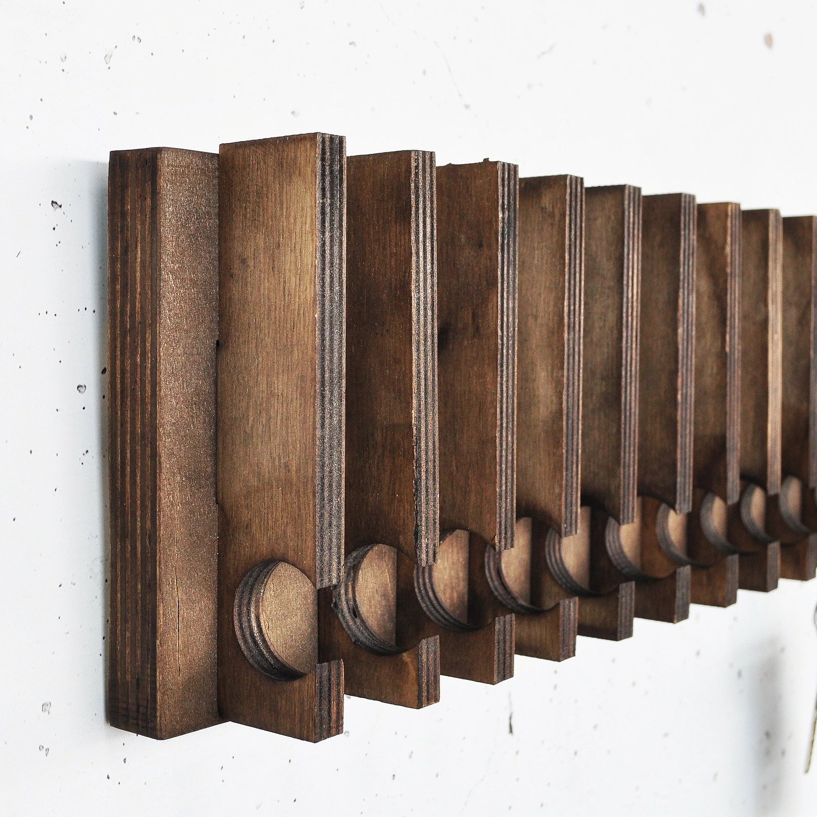 Raf dekorativ prej druri për mur, Skye Decor, Raf290