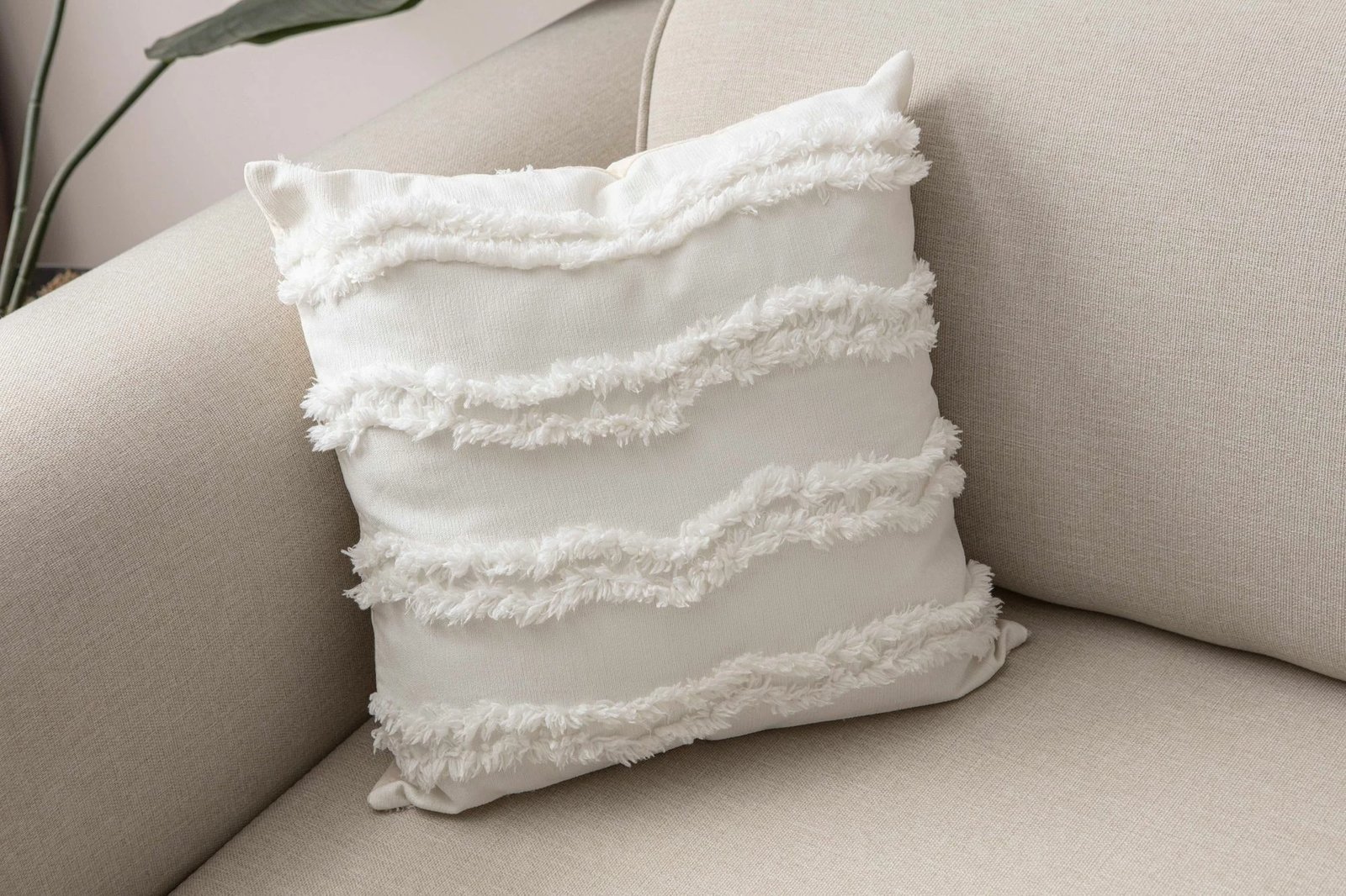 Set mbulesash për jastëkë (2 copë), e bardhë, Evila Originals, 43x43cm