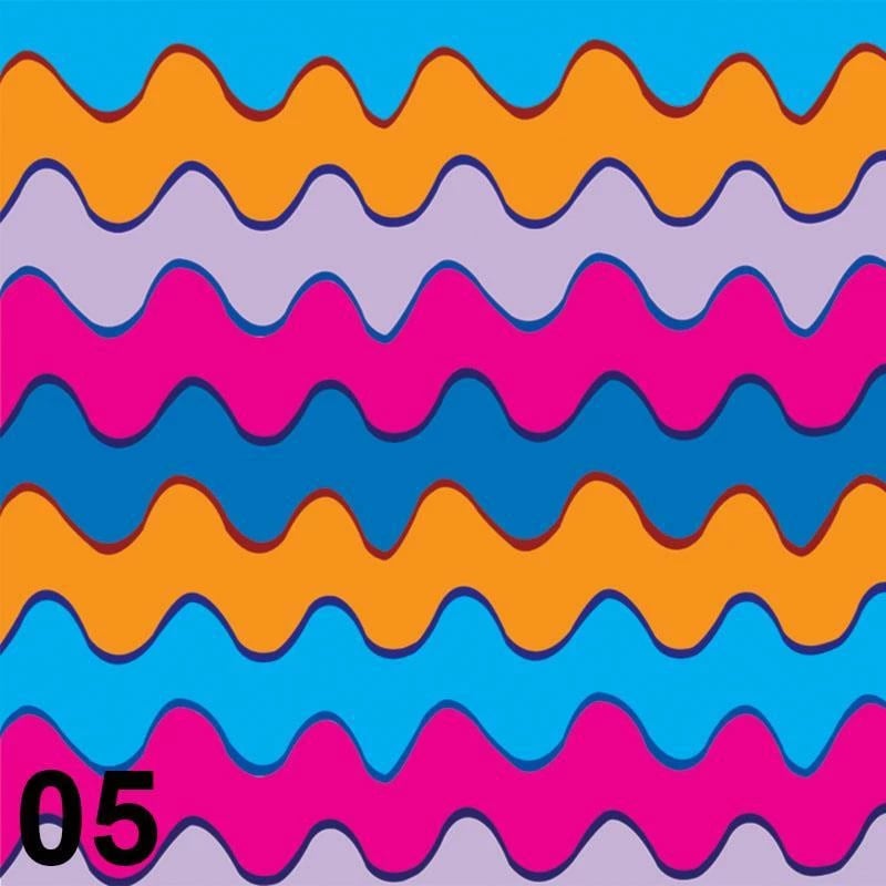 Kuti ruajtëse Next A3 me dizajn valësh, shumëngjyrëshe