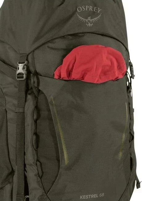 Çantë shpine për trekking Osprey Kestrel 48 khaki S/M