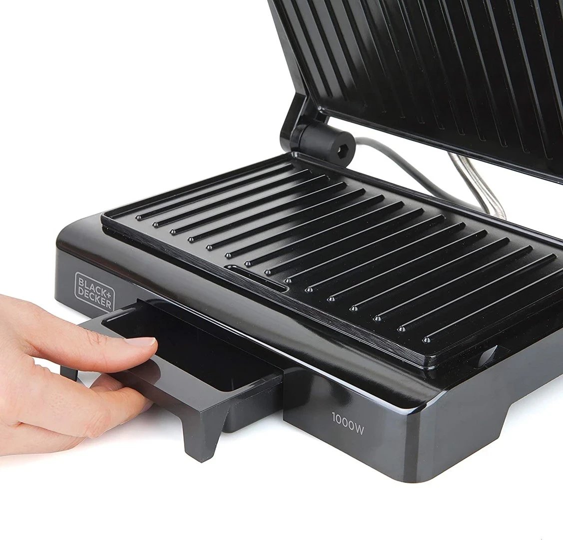 Grill Elektrik Black+Decker BXGR1000E, 1000W